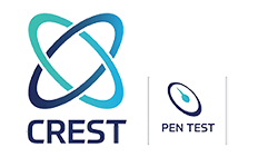Crest pen test logo